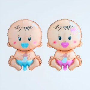 GLOBO METAL BEBE CHUPETE 45X68 CM