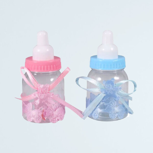 SET MAMADERA BABY SHOWER CINTA DECO X4