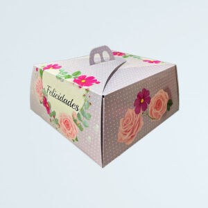 PORTA TORTA GRANDE FELICIDADES (35X35)