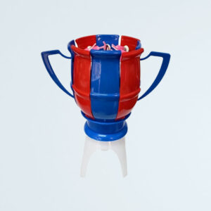 VELA COPA FUTBOL AZUL/ROJA