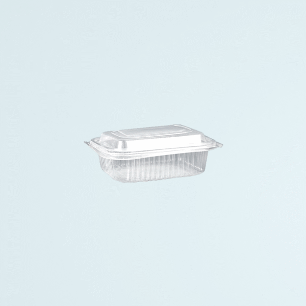 CAJA PP 142 TRANSPARENTE T/ BISAGRA OPACA